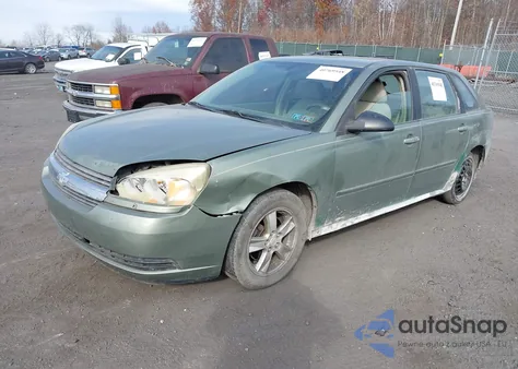 2004 Chevrolet Malibu Maxx Ls from USA, damaged, VIN 1G1ZT64804F245023